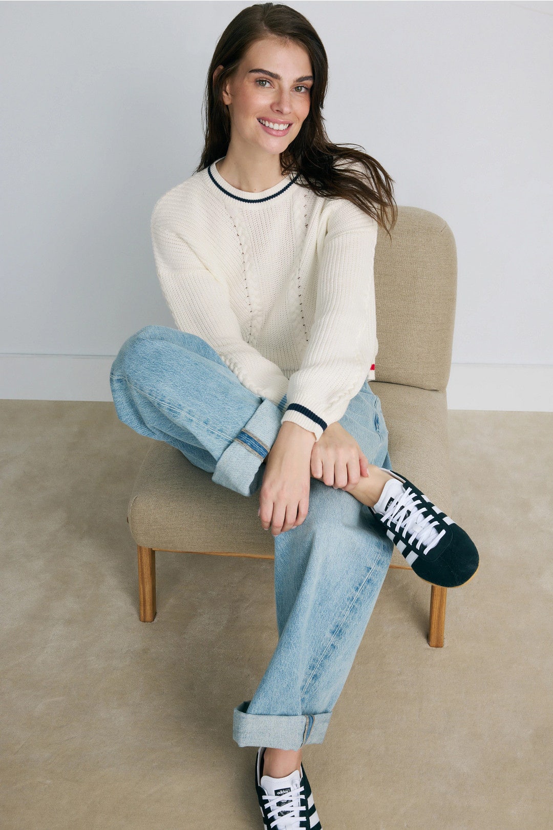 Vienna Tipped Sweater by Splendid 0