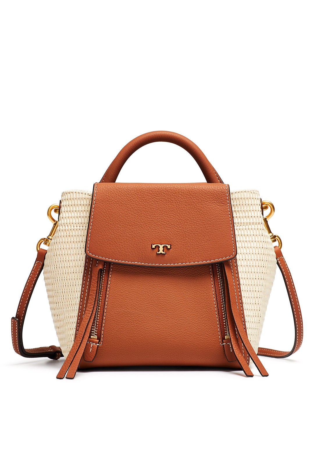 Half-Moon Straw Crossbody by Tory Burch Accessories 0