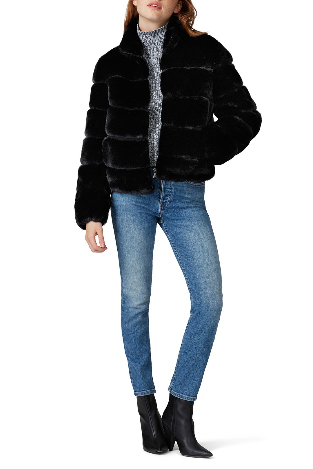 Jodi Faux Fur Bomber by Generation Love 0