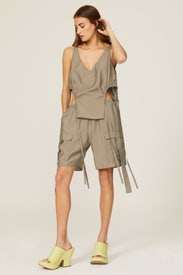 Crinkle Modal Shorts by LAPOINTE