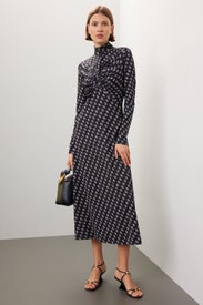 Embroidered Ruched Dress by Sea New York