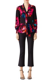 Floral True Top by Trina Turk