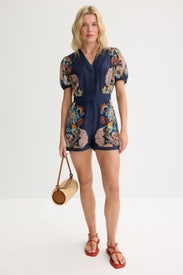 Anya Cosmic Cheetah Romper by Caballero