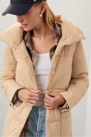 Cozy Pillow Coat by Ellen Tracy