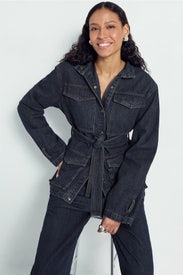 Denim Sweetness Jacket by Lioness