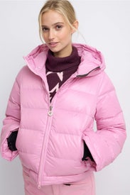 Pink Polar Flare Ski Jacket III by Perfect Moment