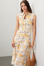 Sleeveless Shirt Dress by Rachel Parcell