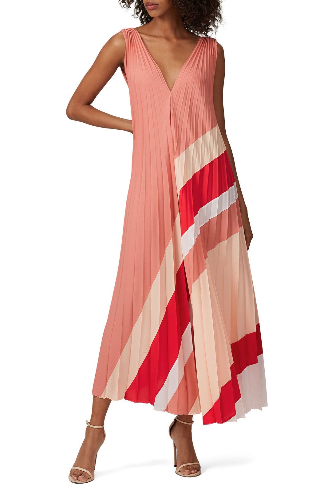 Pleated Printed Dress by Tome 0
