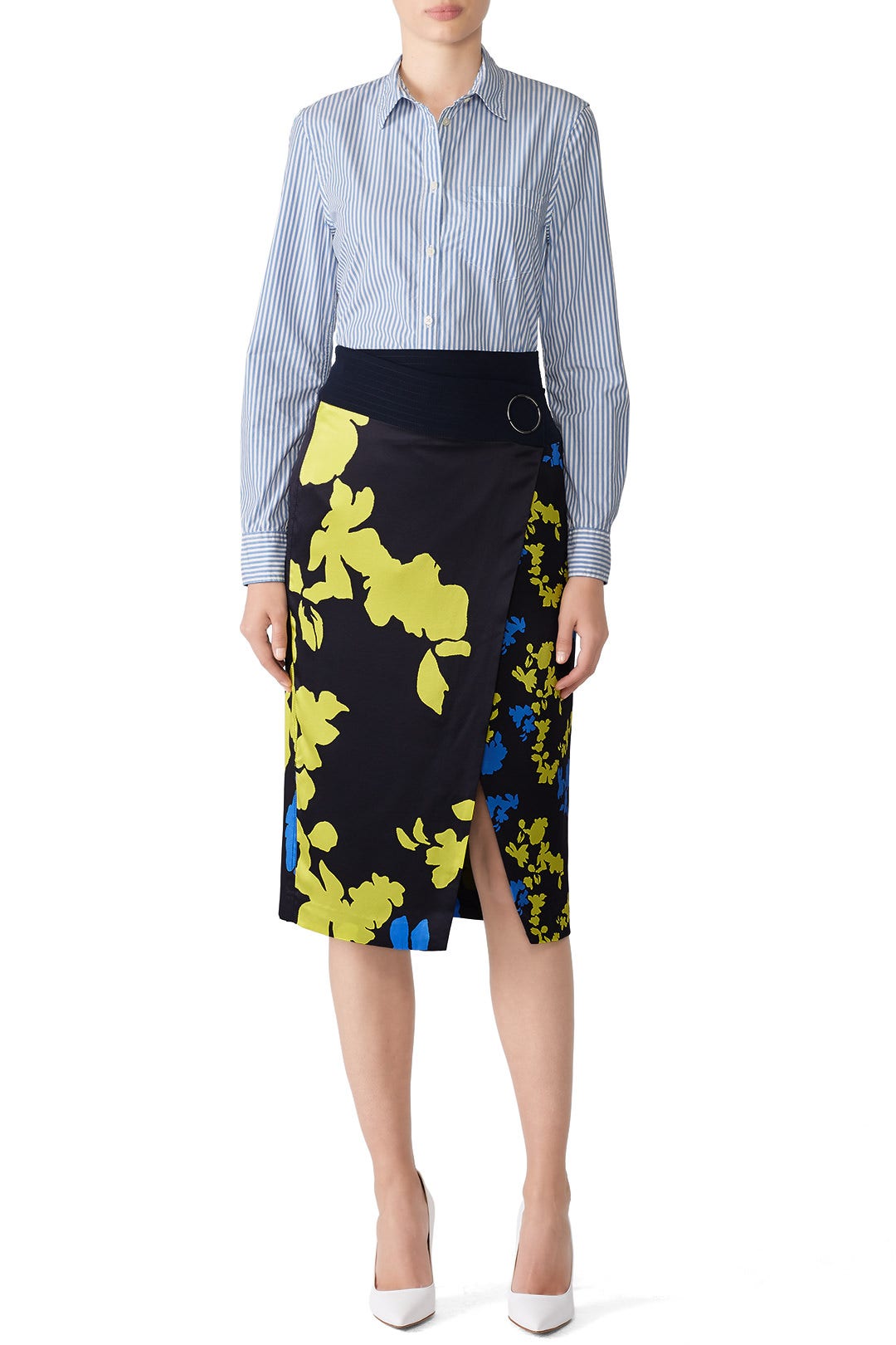 Camo Floral Samra Skirt by Tanya Taylor 0