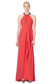 Coral Ella Gown by Carmen Marc Valvo