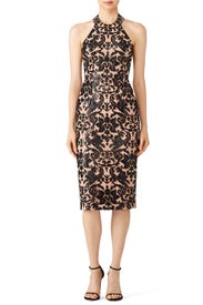 Cassi Sequin Sheath by Dress The Population