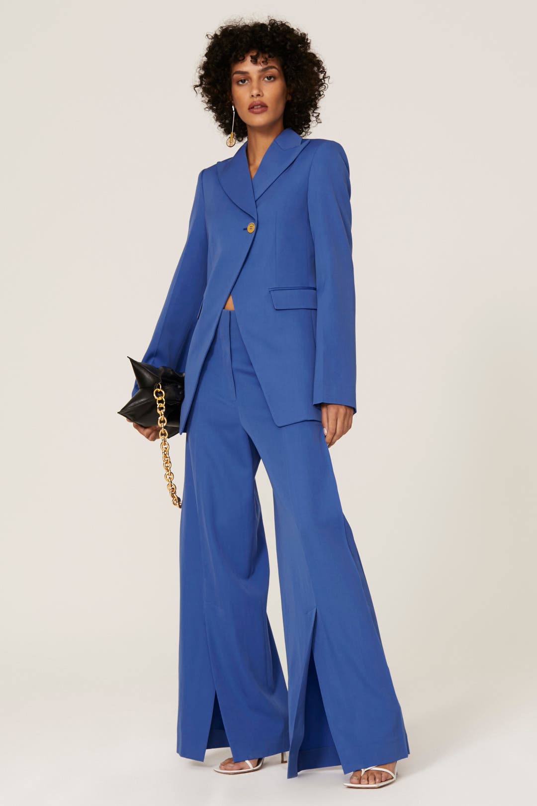 【送料&関税込】J.W. Anderson Tailored Belted Blazer Asymmetric Cutaway Blazer by JW Anderson | Rent the Runway