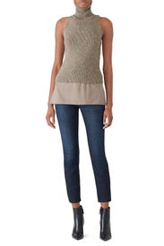 Mocha Knit Turtleneck by KAUFMANFRANCO