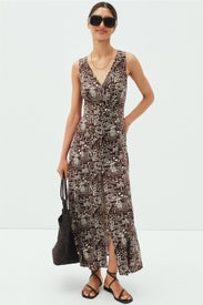 Camila Printed Maxi Dress by Marine Layer