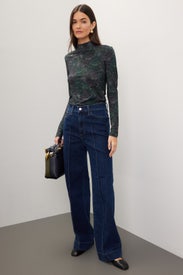 Mock Neck T-Shirt by Scotch & Soda