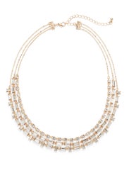 Triple Strand Necklace by Slate & Willow Accessories