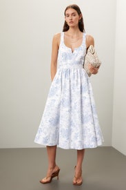 Garden Toile Ebba Dress by Cinq à Sept