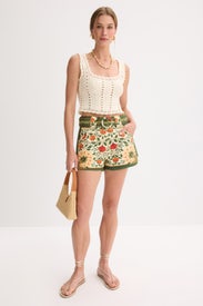 Sand Garden Tapestry Shorts by FARM Rio