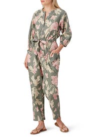 Peonies Jumpsuit by La Vie Rebecca Taylor