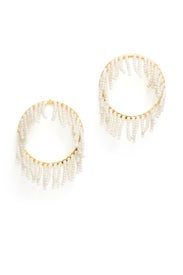 Pearl Streamer Earrings by Lele Sadoughi