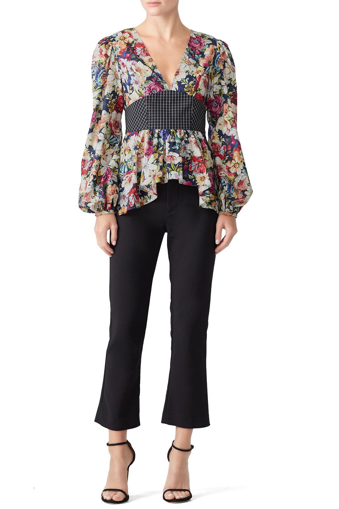 Floral Dallas Top by Petersyn 0