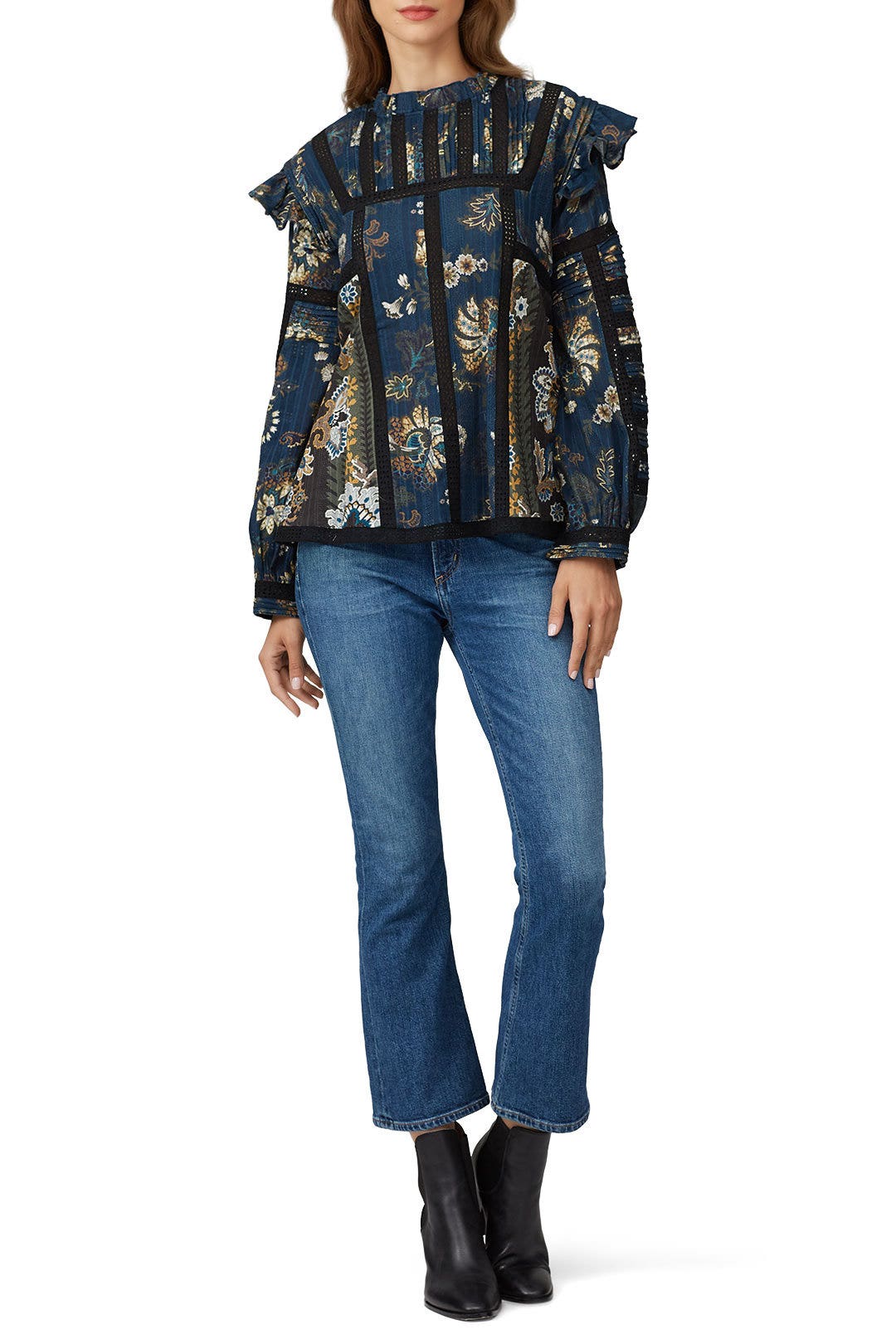 Pascale Long Sleeve Blouse by Sea New York 0