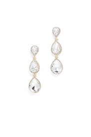 Tiered Crystal Earrings by Slate & Willow Accessories