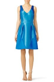 Blue Spear Dress by Theia