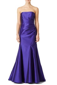 Amethyst Mikado Gown by Badgley Mischka