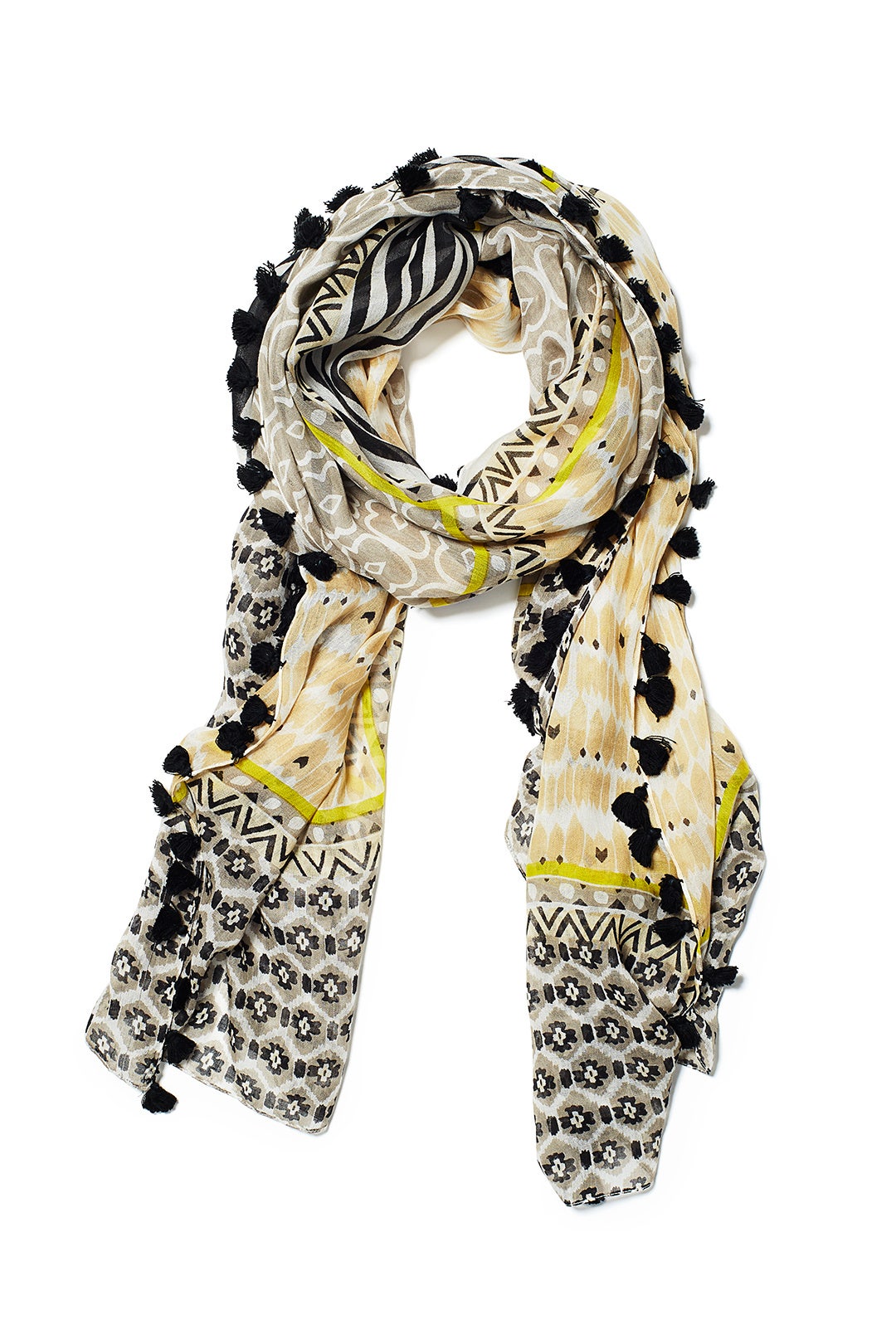 Black Festival Wrap by Echo Accessories 0