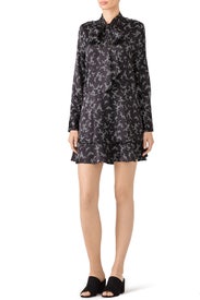 Natalia Tie Neck Dress by Equipment