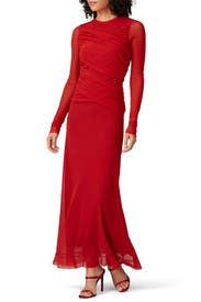 Wrapped Bodice Dress by Fuzzi