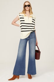 Patch Pocket Roller Jeans by MOTHER