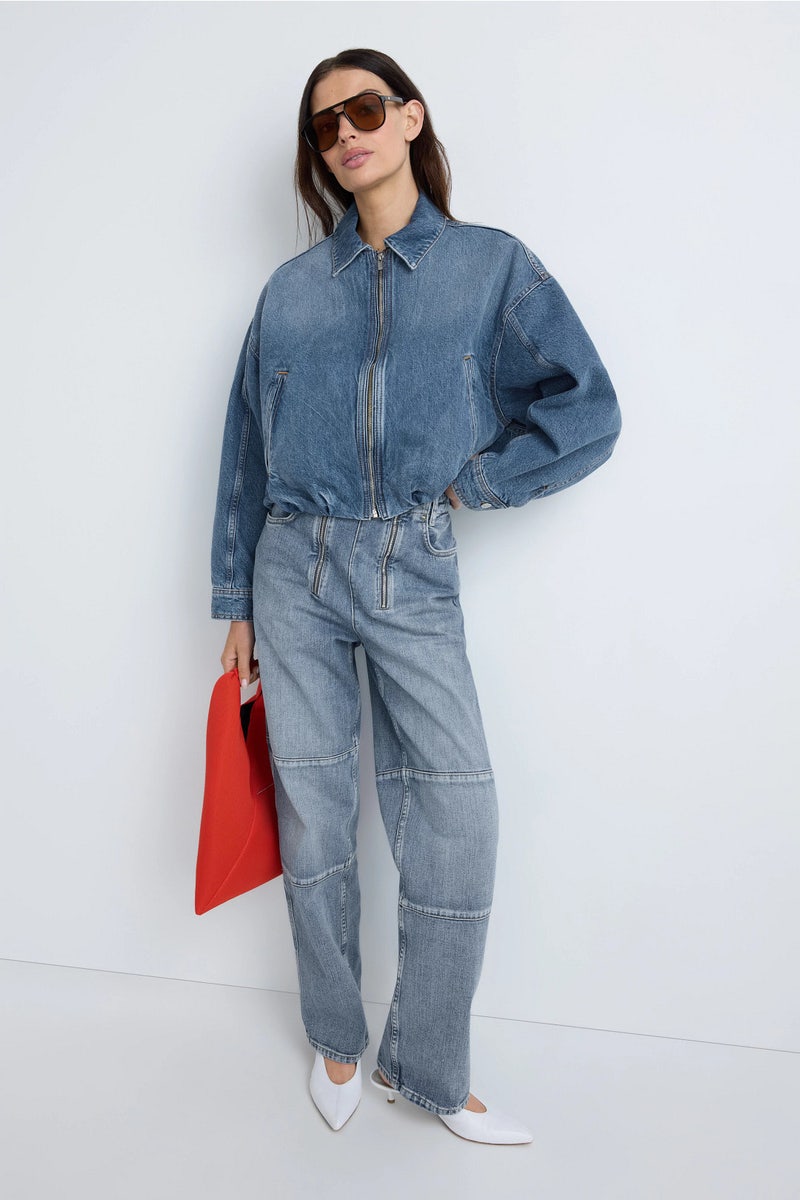 Classic Wash Denim Fischer Jeans by Tibi - Photo 0