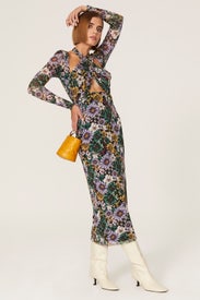 Adut Garden Halter Dress by AFRM