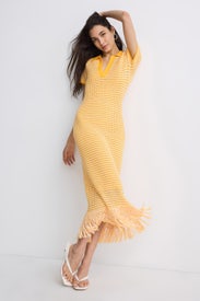 Fringe Knit Dress by Derek Lam 10 Crosby x RTR