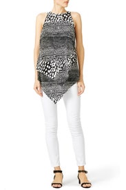 Pebbled Ivy Top by Hunter Bell