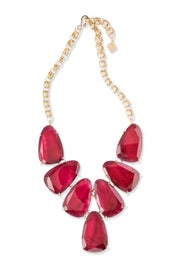Burgundy Harlow Necklace by Kendra Scott
