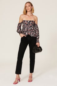 Floral Off the Shoulder Top by Louna