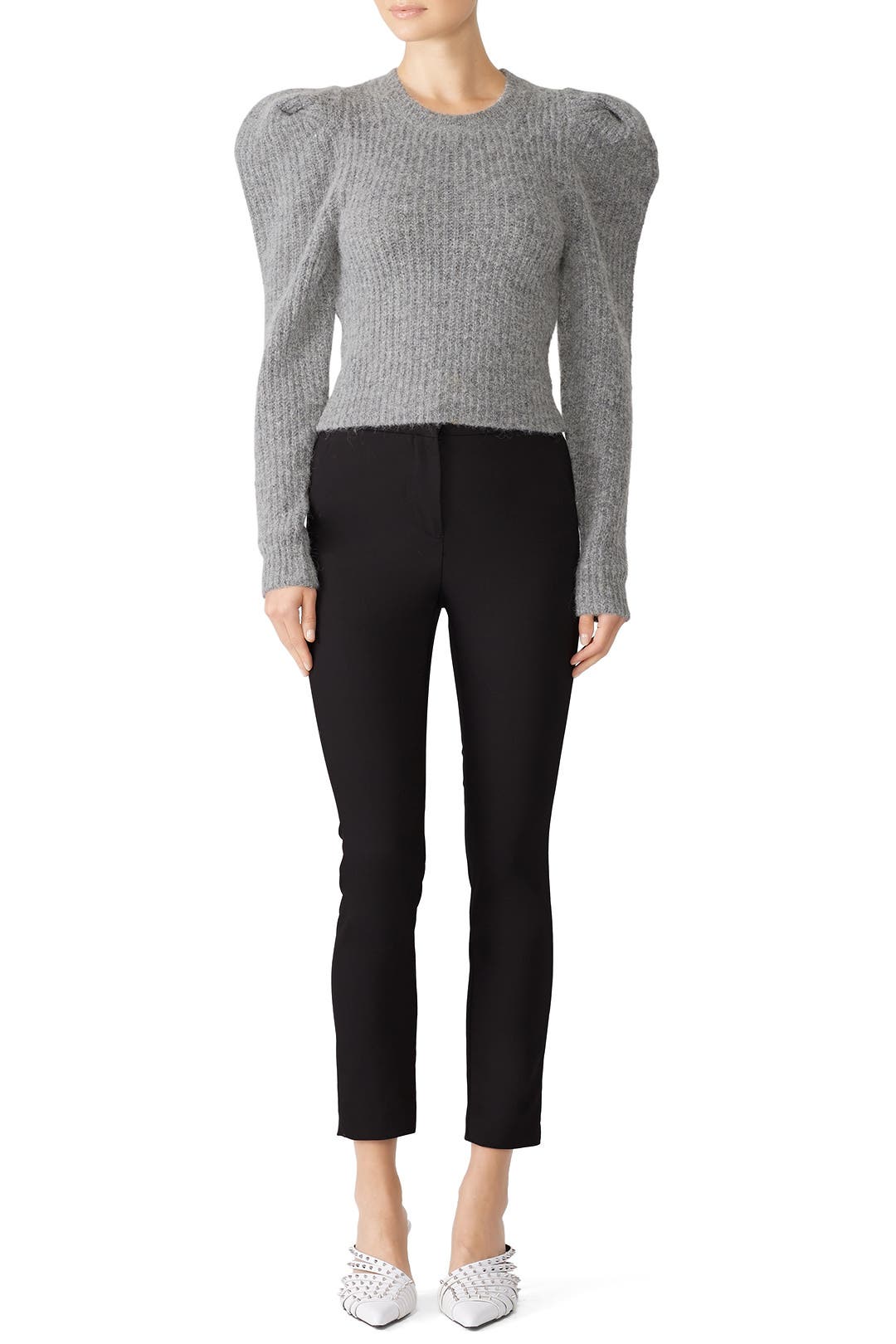 Philosophy di lorenzo serafini グレーニット Puffed Shoulders Sweater by Philosophy di Lorenzo Serafini