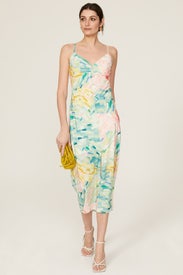 Watercolor Slip Dress by Slate & Willow
