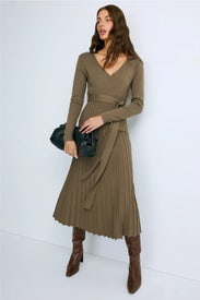 Green Riley Dress by Area Stars