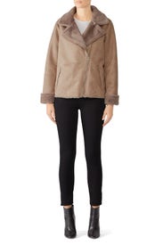 Faux Sherpa Ariel Jacket by HEARTLOOM