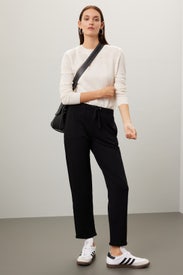 French Terry Pants by MAJESTIC FILATURES