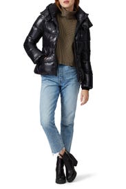 Black Madalyn Puffer Coat by Mackage