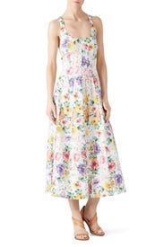 White Mina Dress by Petersyn