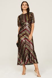 Daisy Sequin Dress by Rixo