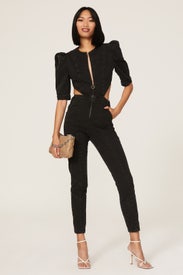 Kiara Denim Jumpsuit by retrofête