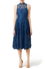 Sapphire Angel Rays Trapeze Dress by Free People