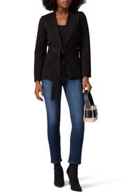 Black Belted Blazer by krisa